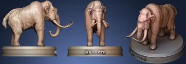 3D model Mammoth (STL)